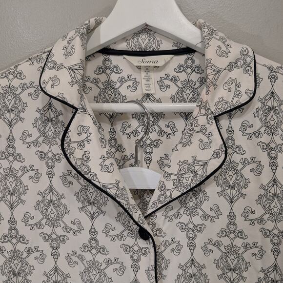 Soma Pajamas Set Soft Cozy Fancy Loungewear Sleep Set Unique Gift - Size XS/S - Picture 5 of 13